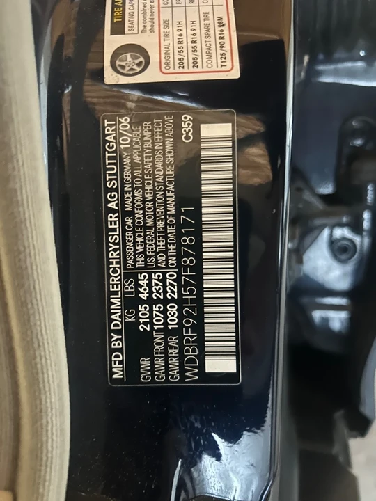 2007 Mercedes-Benz W203 C-Class - Image 19 of 19