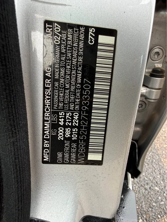 2007 Mercedes-Benz W203 C-Class - Image 2 of 20