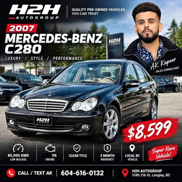 2007 Mercedes-Benz C-Class C280