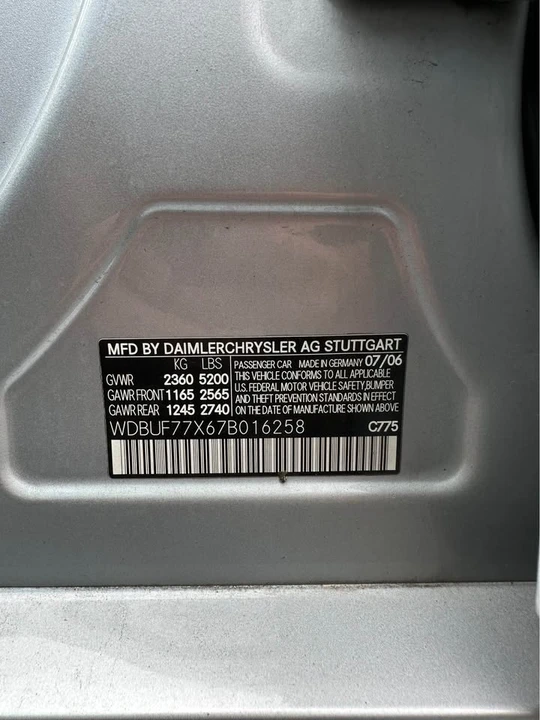 2007 Mercedes-Benz W211 E 55 & E 63 AMG - Image 13 of 14