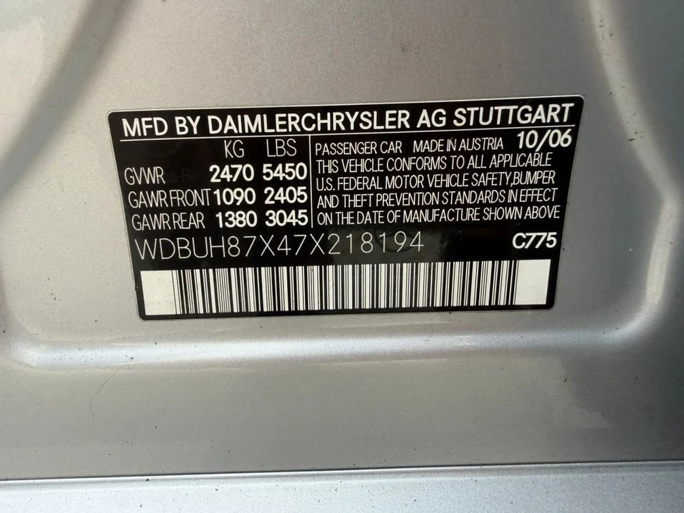 2007 Mercedes-Benz W211 E-Class - Image 8 of 20