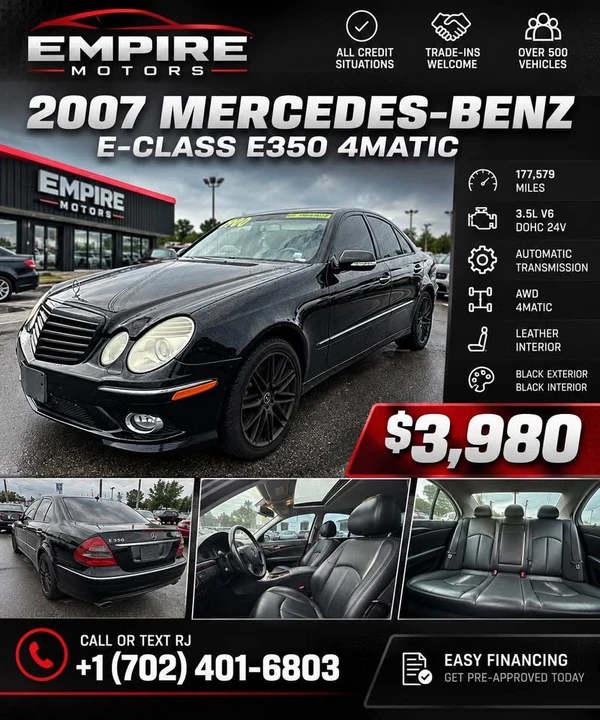 2007 Mercedes-Benz W211 E-Class - Image 2 of 2