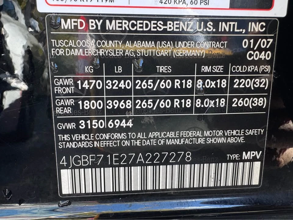 2007 Mercedes-Benz X164 GL-Class - Image 2 of 13