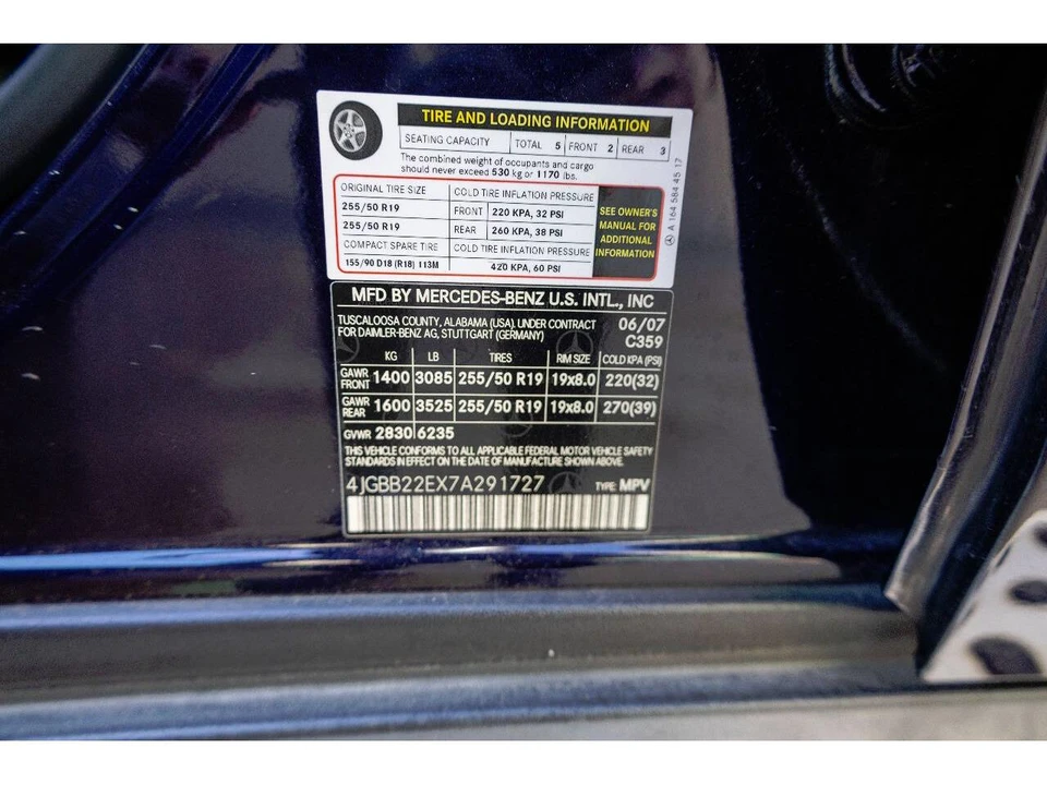 2007 Mercedes-Benz W164 M-Class - Image 27 of 27