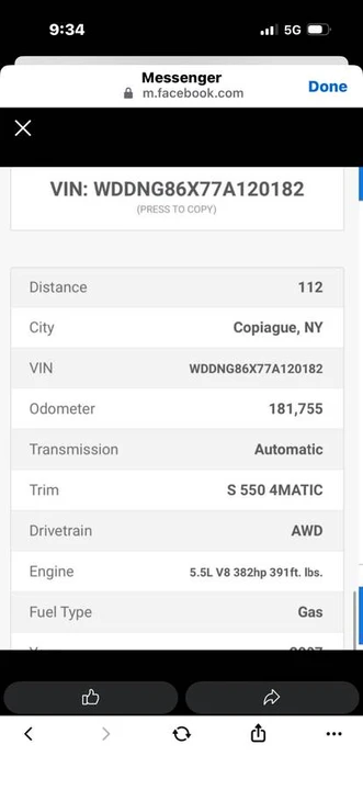 2007 Mercedes-Benz W221 S-Class - Image 15 of 15