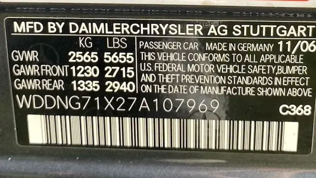 2007 Mercedes-Benz W221 S-Class - Image 14 of 15