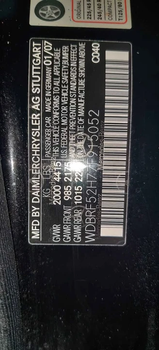 2007 Mercedes-Benz W203 C-Class - Image 11 of 11