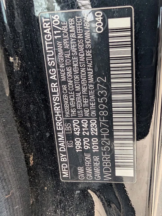 2007 Mercedes-Benz W203 C-Class - Image 17 of 18