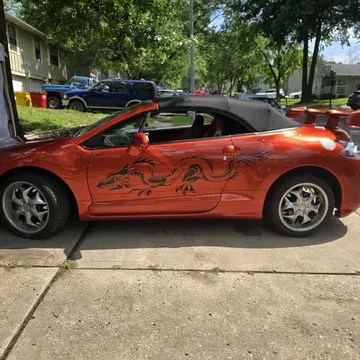 2007 Mitsubishi Eclipse GT Spyder Convertible 2D