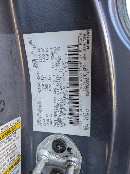 2007 Mitsubishi Eclipse 4th Gen - Image 18 of 18
