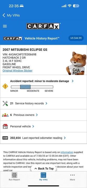 2007 Mitsubishi Eclipse 3rd Gen - Image 15 of 15
