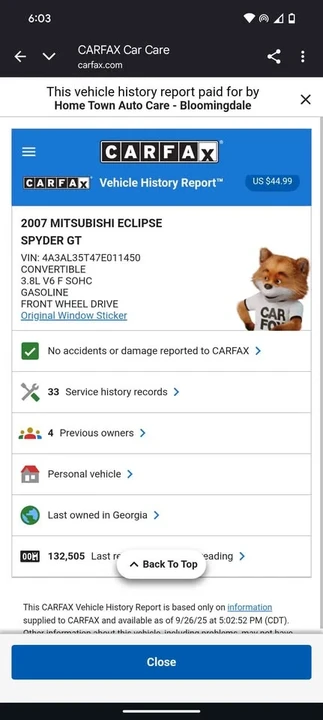 2007 Mitsubishi Eclipse 4th Gen - Image 7 of 9