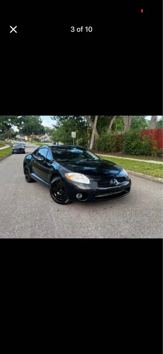 2007 Mitsubishi Eclipse 4th Gen - Image 3 of 3