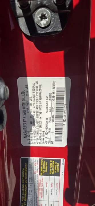 2007 Nissan 350Z 5th Gen - Image 25 of 25