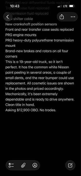 2007 Nissan Frontier 2nd Gen - Image 15 of 15