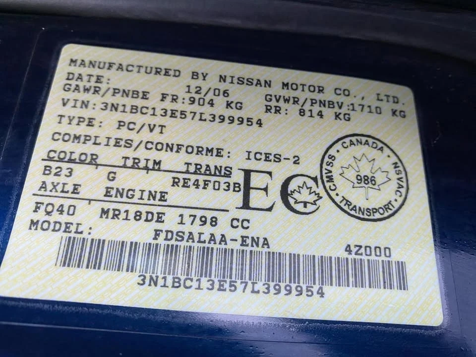 2007 Nissan Versa - Image 14 of 17