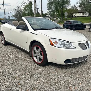 2007 Pontiac G6 GT Hard Top Convertible