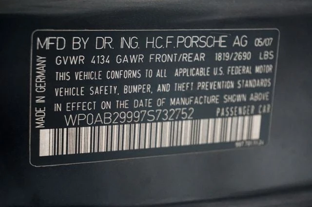 2007 Porsche 997 Carrera 4S - Image 22 of 31