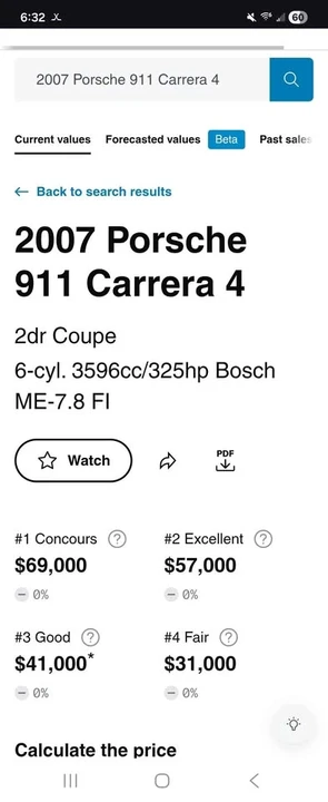 2007 Porsche 997 Carrera 4 - Image 6 of 7