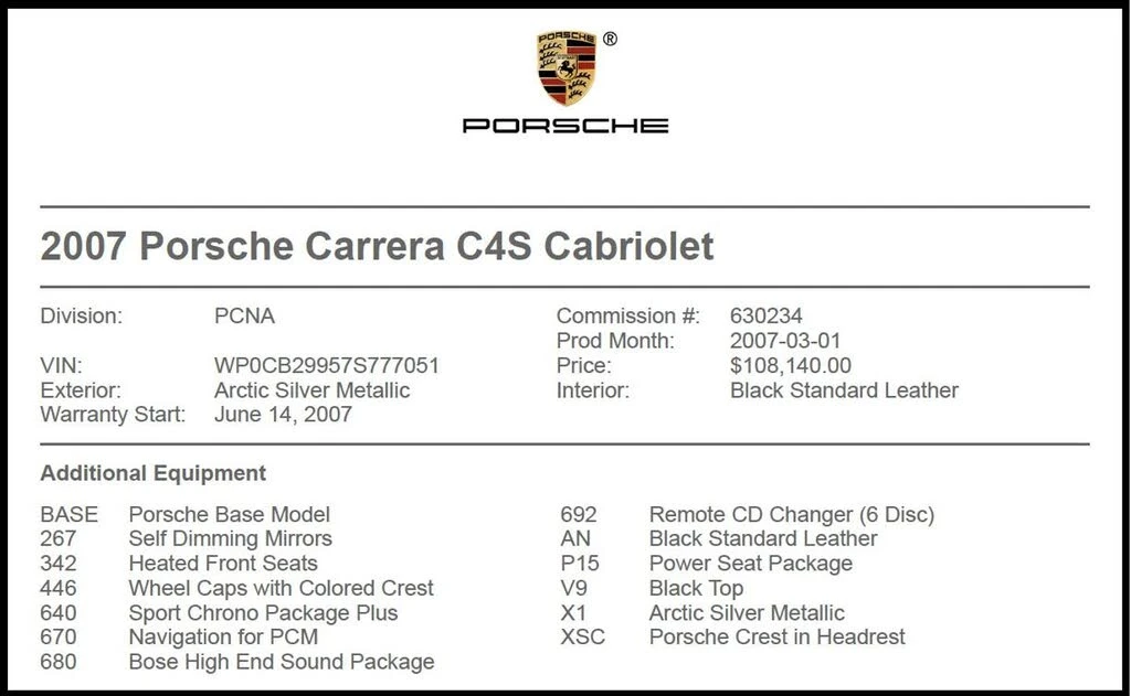 2007 Porsche 997 Carrera 4S - Image 7 of 27