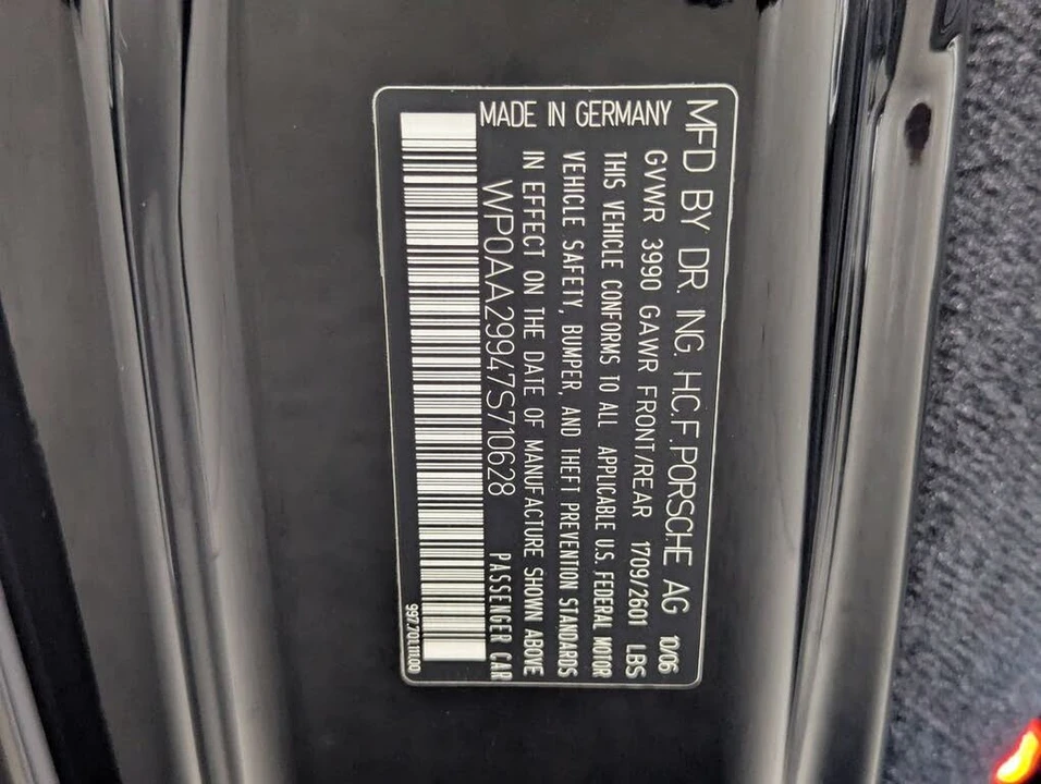2007 Porsche 997 Carrera - Image 25 of 25