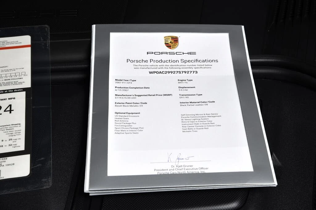 2007 Porsche 997 GT3 - Image 28 of 31