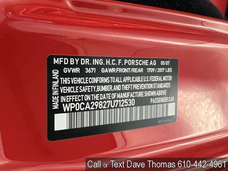 2007 Porsche 987 Boxster - Image 21 of 21
