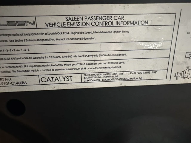 2007 Saleen - Image 21 of 31