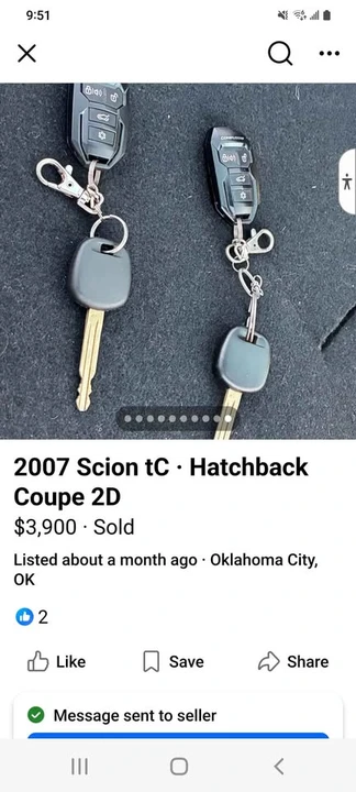 2007 Scion tC - Image 9 of 9