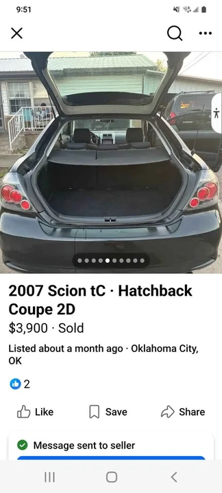 2007 Scion tC - Image 5 of 9