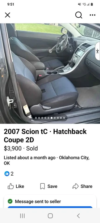 2007 Scion tC - Image 6 of 9