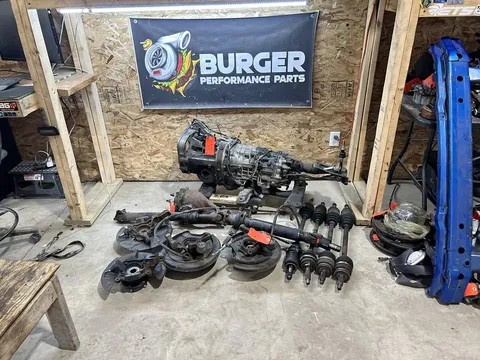 Subaru WRX STI 6-Speed Transmission Driveline Swap