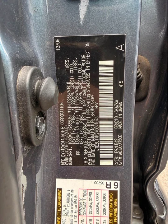 2007 Toyota 4Runner 4th Gen - Image 19 of 19
