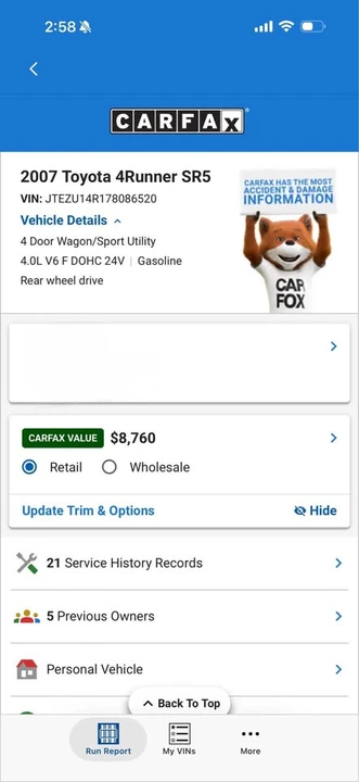 2007 Toyota 4Runner 4th Gen - Image 9 of 9