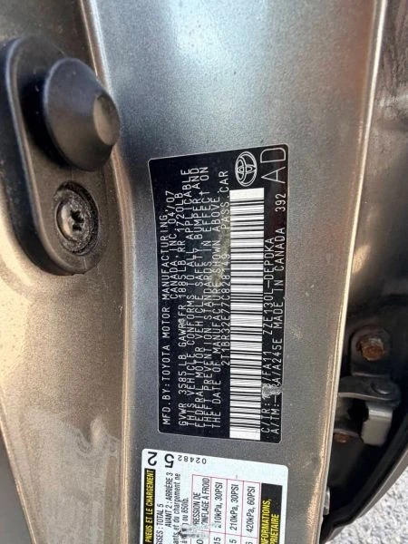 2007 Toyota Corolla 10th Gen - Image 4 of 12