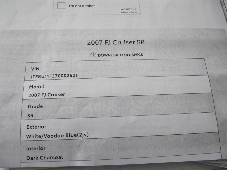 2007 Toyota FJ Cruiser - Image 24 of 24