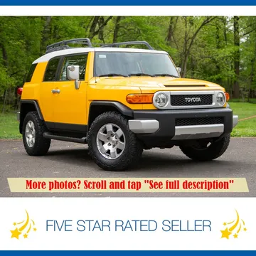 2007 Toyota FJ Cruiser 6-Speed Manual 4WD
