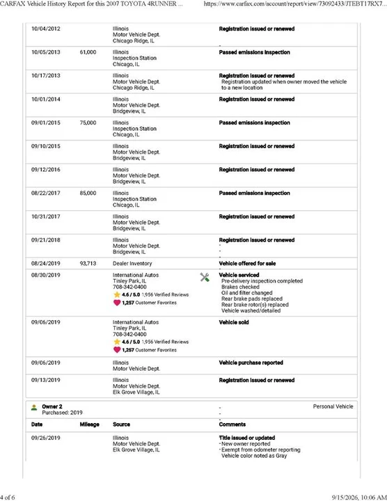 2007 Toyota 4Runner 4th Gen - Image 17 of 20