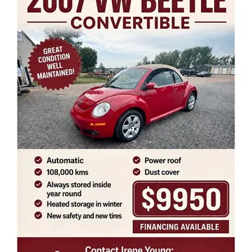 2007 Volkswagen Beetle Convertible