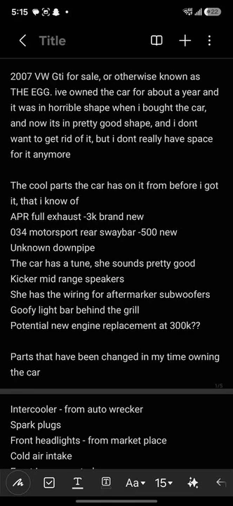 2007 Volkswagen GTI Mk5 - Image 10 of 14