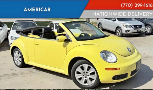 2007 Volkswagen New Beetle 2.5 Convertible 2D