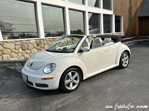 2007 Volkswagen New Beetle Convertible Triple White