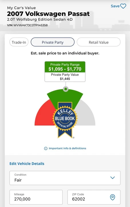 2007 Volkswagen Passat - Image 9 of 9