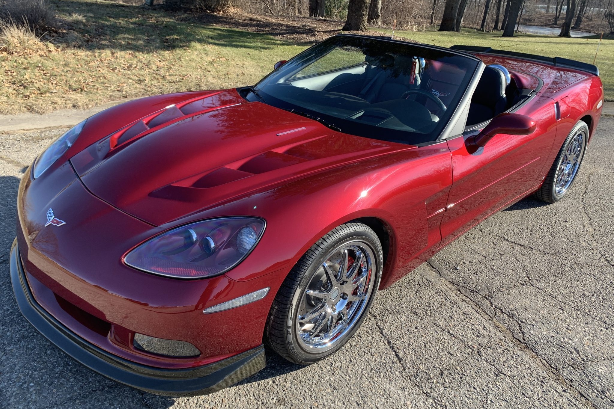1,400-Mile 2007 Chevrolet Corvette Convertible 3LT 6-Speed