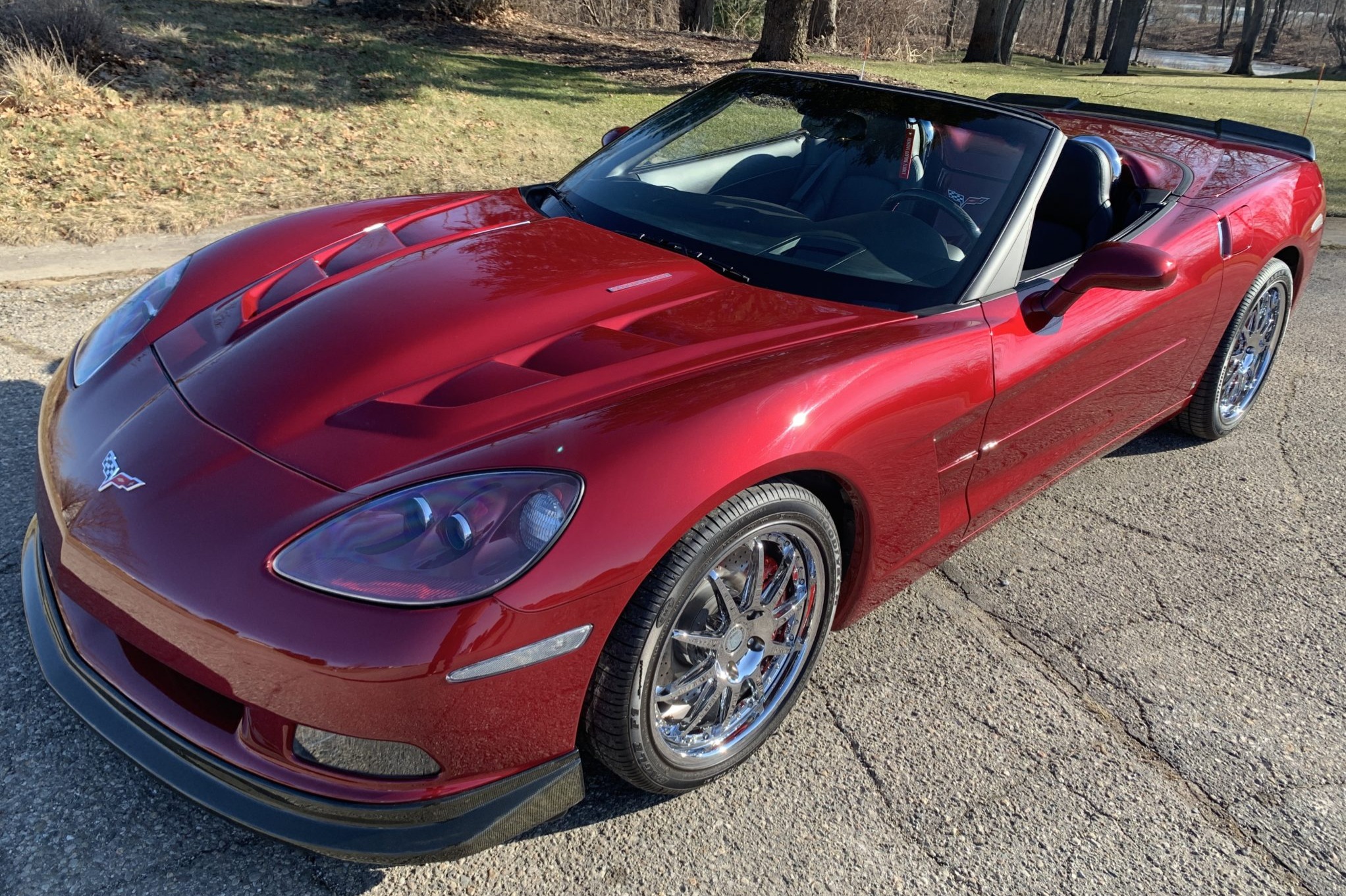 1,400-Mile 2007 Chevrolet Corvette Convertible 3LT 6-Speed