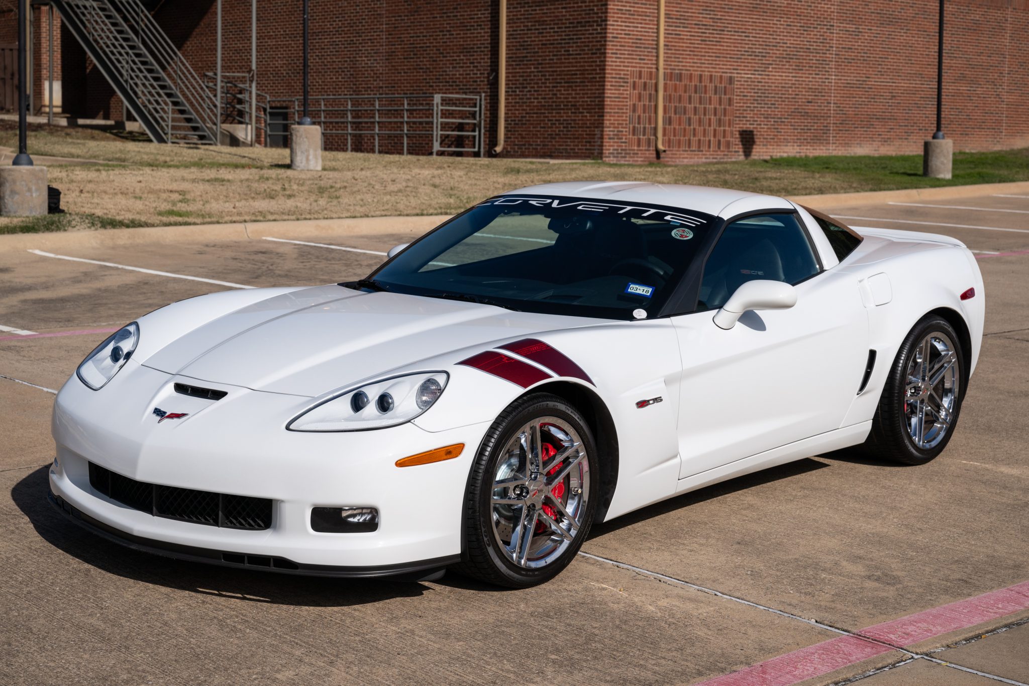 2,300-Mile 2007 Chevrolet Corvette Z06 Ron Fellows Championship Edition