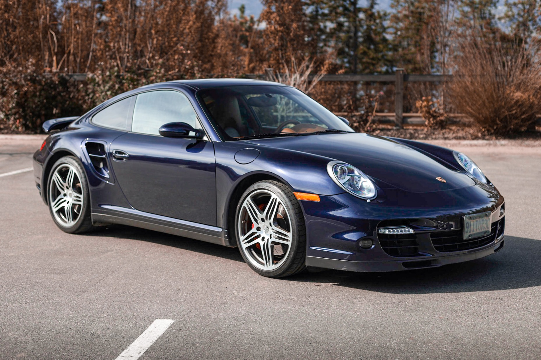 75k-Kilometer 2007 Porsche 911 Turbo Coupe 6-Speed