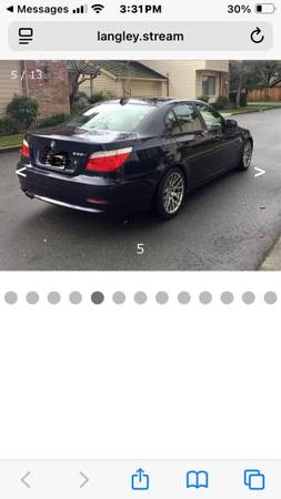 2008 BMW E60 5 Series Sedan - Image 2 of 3