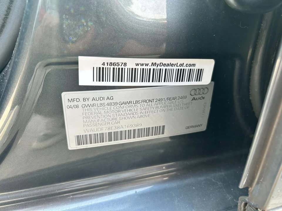 2008 Audi B7 A4 - Image 12 of 12