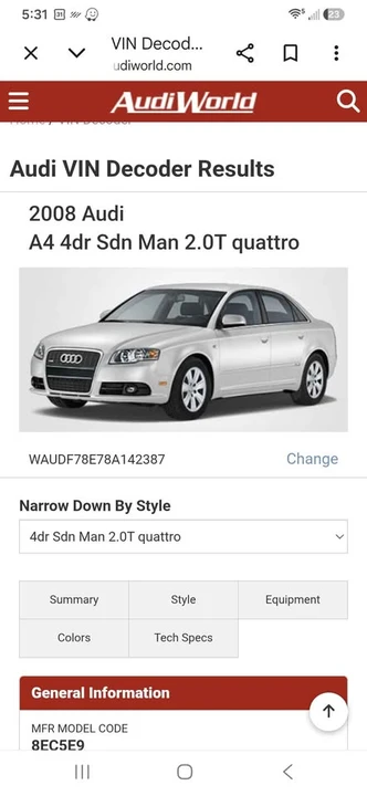 2008 Audi B7 A4 - Image 11 of 12
